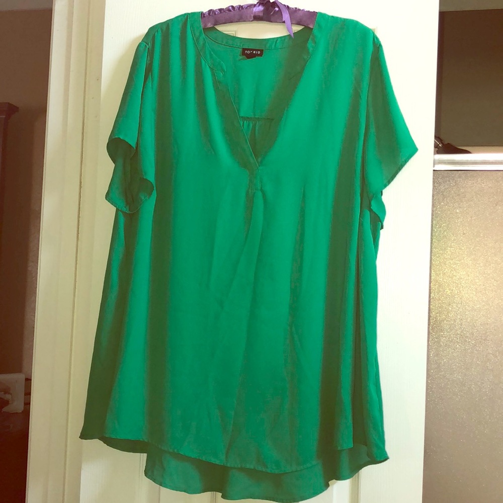 Torrid georgette blouse